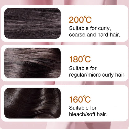 Mini Hair Straightening Comb Wireless Charging Portable Multifunctional Hair Care Not Hurt Hair Styling Comb Hair Straightener